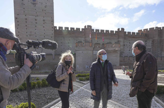 Visita de la Televisión de Estonia a Salamanca