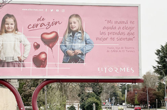 Valla publicitaria CC El Tormes