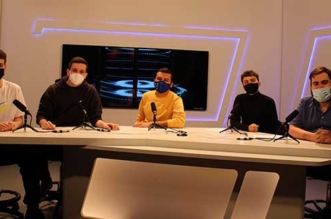 Alumnos de periodismo de la UPSA