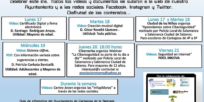 Día de Internet en Carbajosa