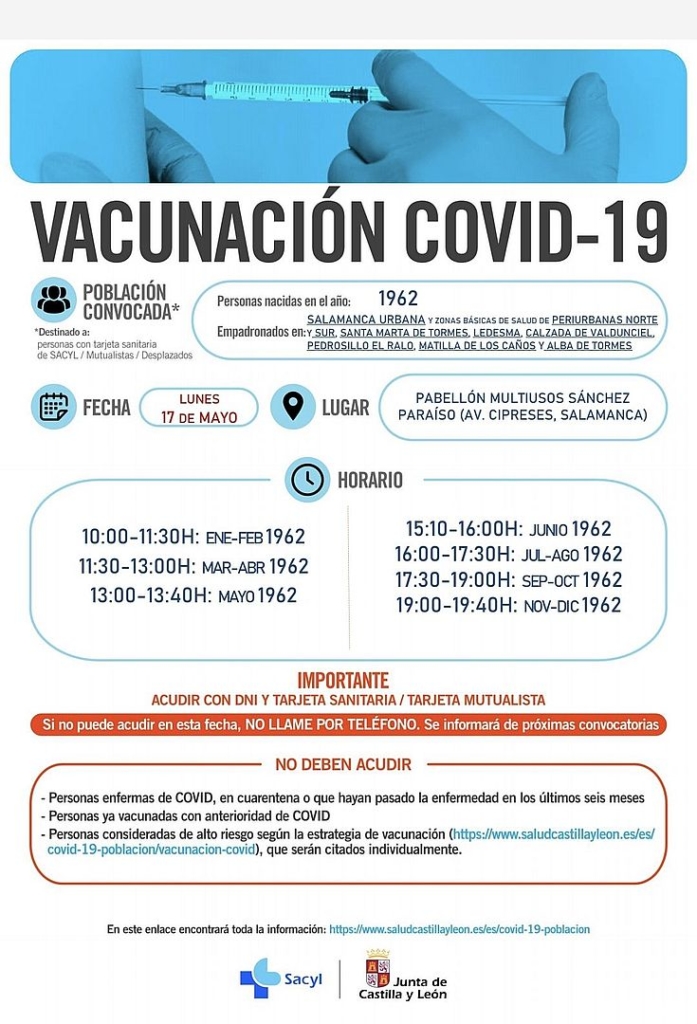 vacunacion 17 de mayo