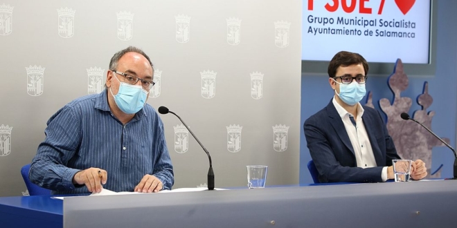 Juan Jose G. Meilan y Jose Luis Mateos. PSOE