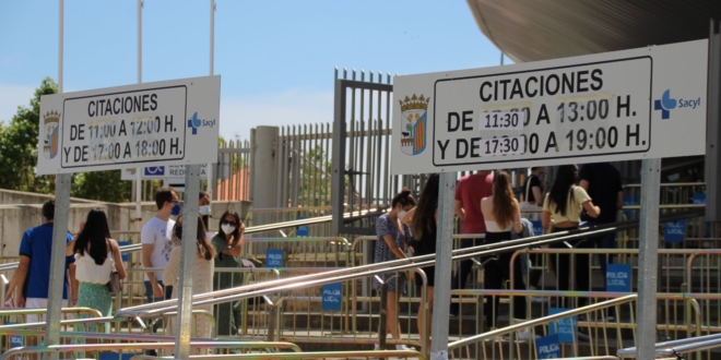 Vacunación en el Multiusos - Salamanca