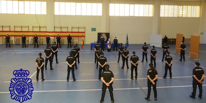 policias nacionales en practicas comisaria Salamanca