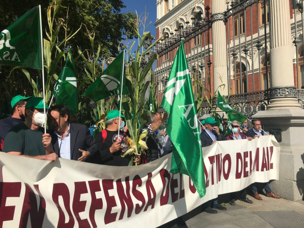 Asaja manifestacion maiz en Madrid 8