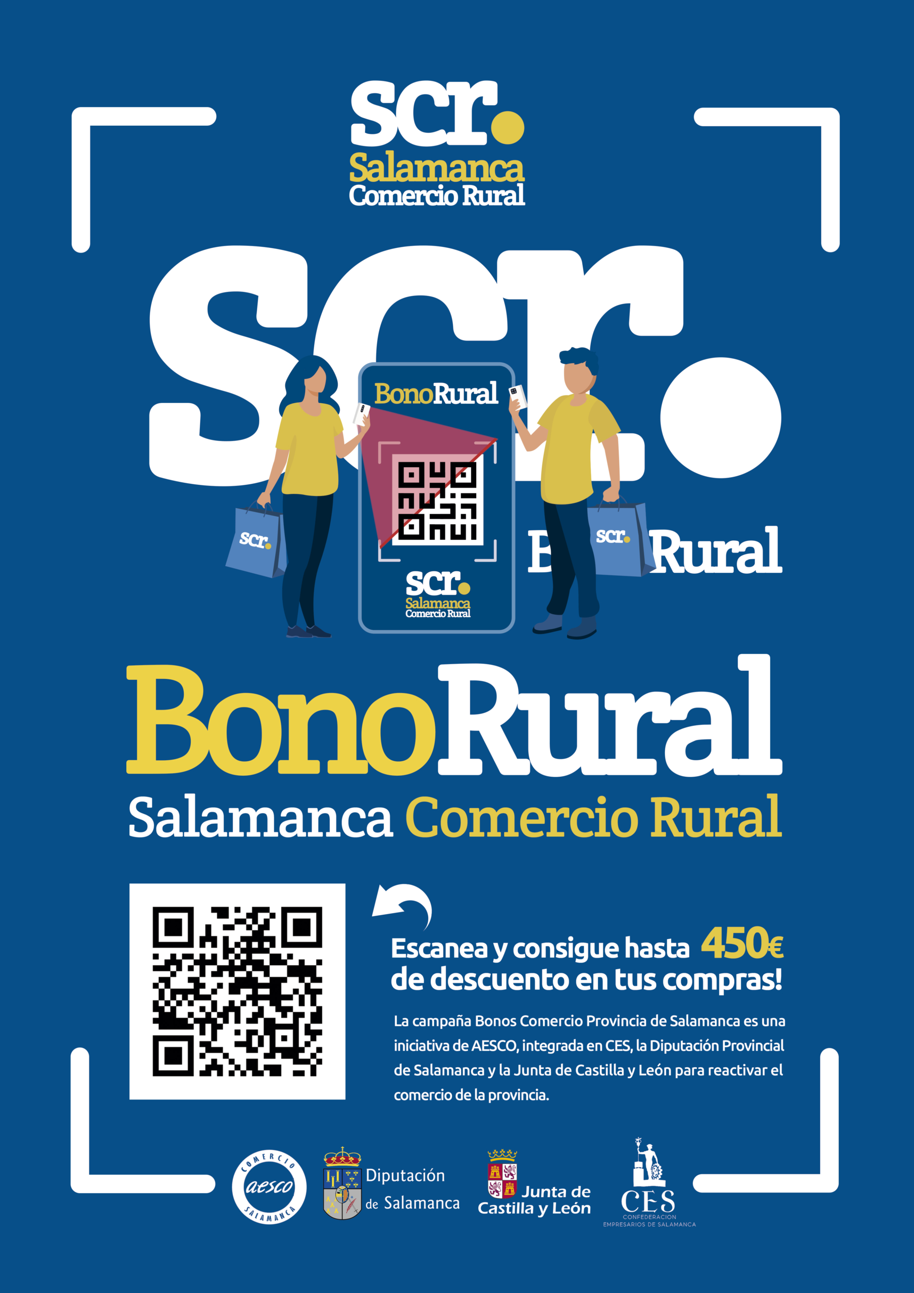 Cartel Salamanca Comercio Rural scaled