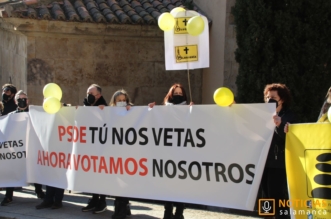 Protesta de peluquerias Salamanca 8