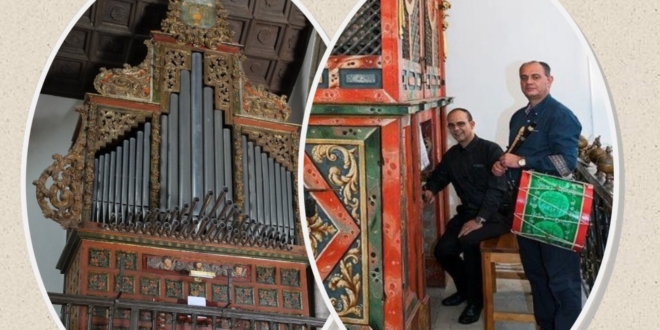concierto de organo en Bejar