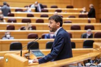 Foto Fran Diaz PSOE en el Senado