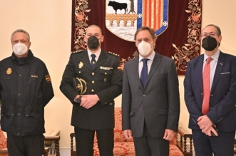 despedida comisario Policia Nacional. Luis Jesus Esteban Lezaun