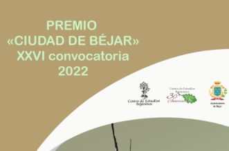 Cartel Premio Ciudad de Bejar 2022
