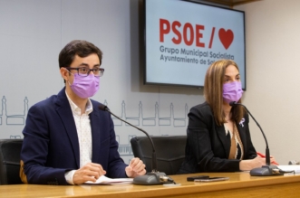 PSOE Jose Luis Mateos y Maria Sanchez