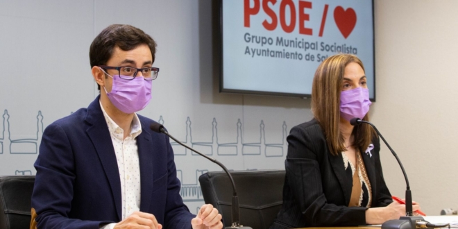 PSOE Jose Luis Mateos y Maria Sanchez