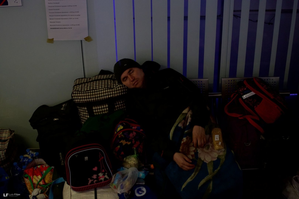Refugiados en Ukrania