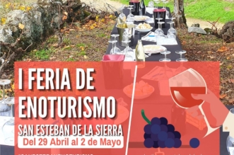 Feria Enoturismo San Esteban de la Sierra 2022 Cartel