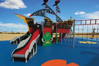 Proyecto parque infantil barcos