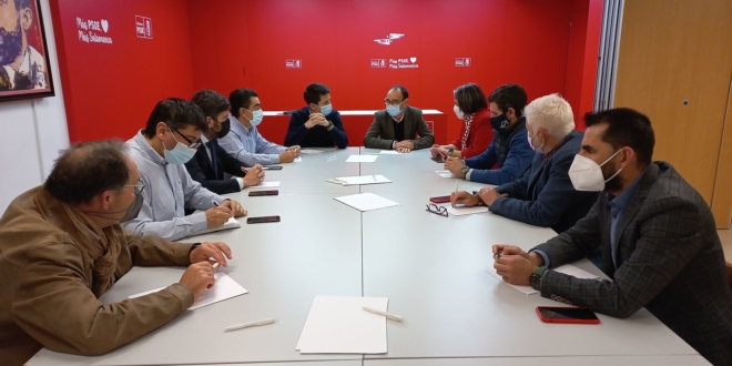 Reunion PSOE agentes sociales