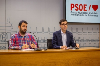 PSOE Plan de Juventud. Jose Luis Mateos y Alvaro Antolin