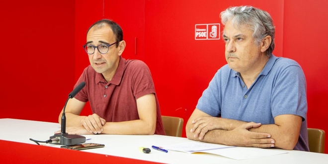 PSOE David Serrada y Fernando Rubio incendios