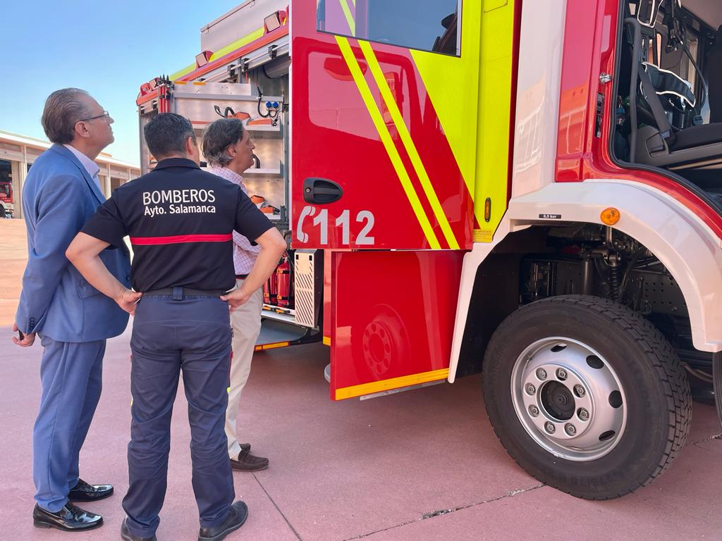 nuevo camion parque bomberos Salamanca 1
