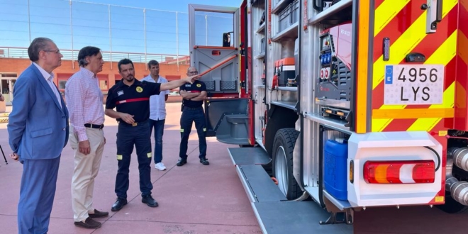 nuevo camion parque bomberos Salamanca
