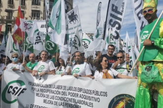 Manifestacion CSIF Madrid 1