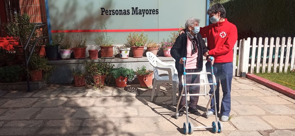 Pepa 101 anos. Centro de Estancias Diurnas de Cruz Roja en Salamanca