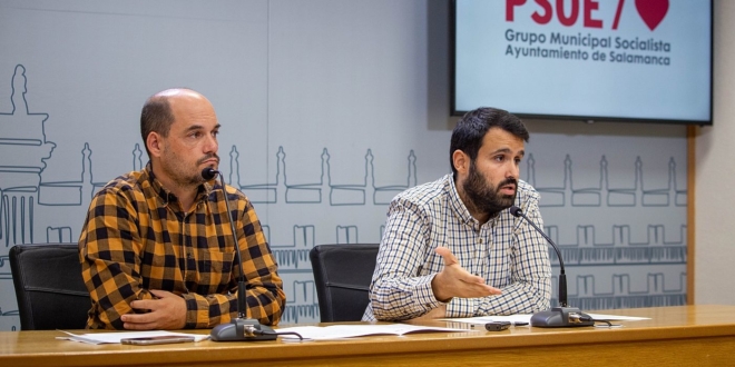 PSOE Chema Collados y Alvaro Antolin