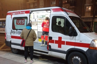 Atencion de la UES de Cruz Roja en Salamanca