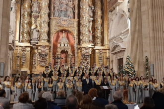 Coro Tomas Luis de Victoria en La Clerecia 2
