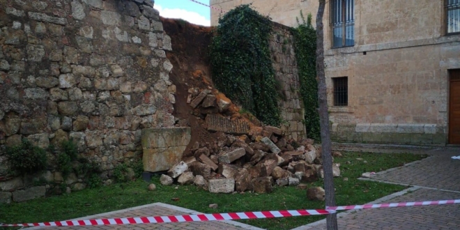 derrumbe muralla Ciudad Rodrigo