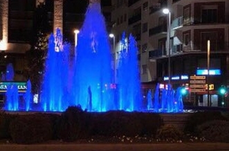 Fuente Puerta Zamora color azul ok