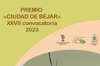 Cartel Premio Ciudad de Bejar 2023