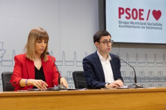 PSOE Maria Sanchez y Jose Luis Mateos