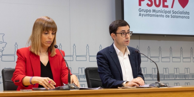 PSOE Maria Sanchez y Jose Luis Mateos