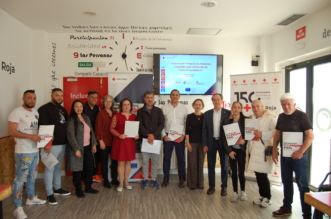cruz roja entrega certificados