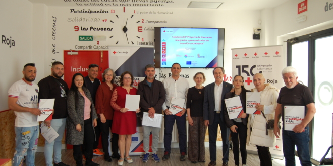 cruz roja entrega certificados