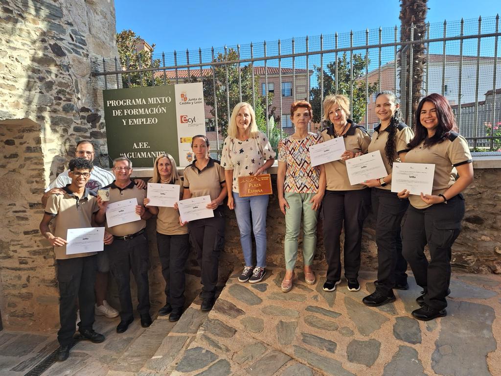 Finaliza el Acción de Formación de Empleo en Alba de Tormes