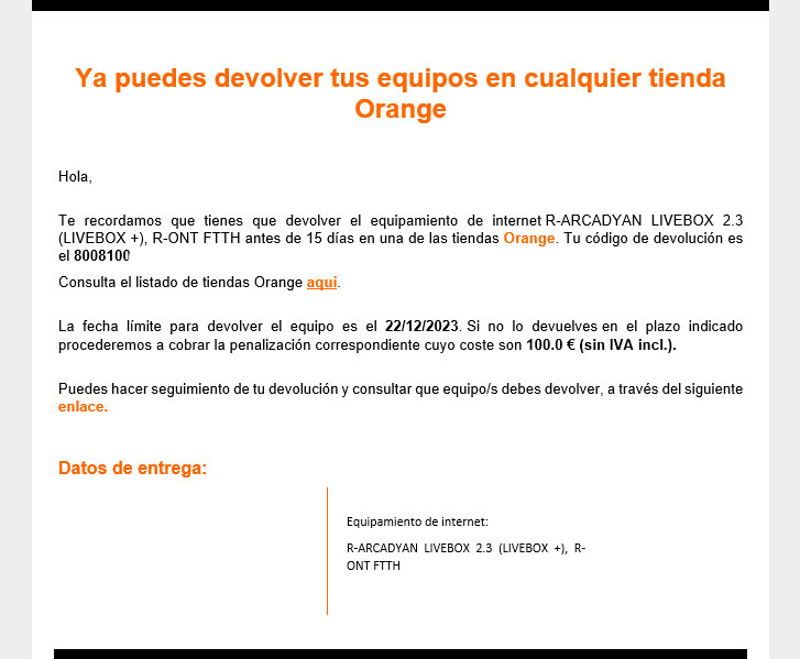 2023 11 29 devolucion router Orange