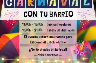 Cartel Carnaval Uniendo Barrios