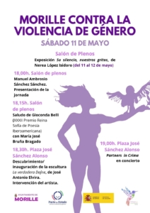 cartel Morille Contra la Violencia de Genero